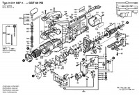 Bosch 0 601 587 241 GST 60 PB Orbital Jigsaw 110 V / GB Spare Parts GST60PB